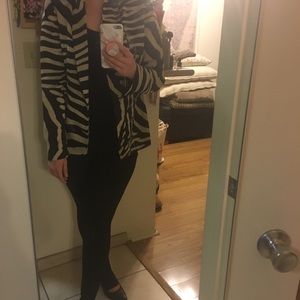 Zara Zebra Print Blazer